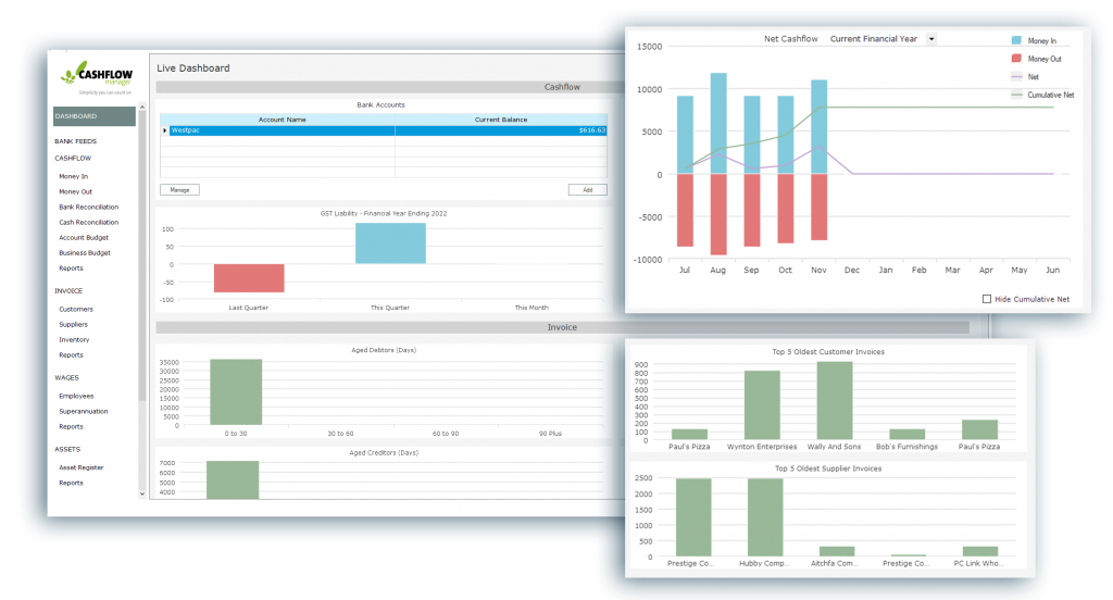 Accounting Software for Small Business | Cashflow Manager UK